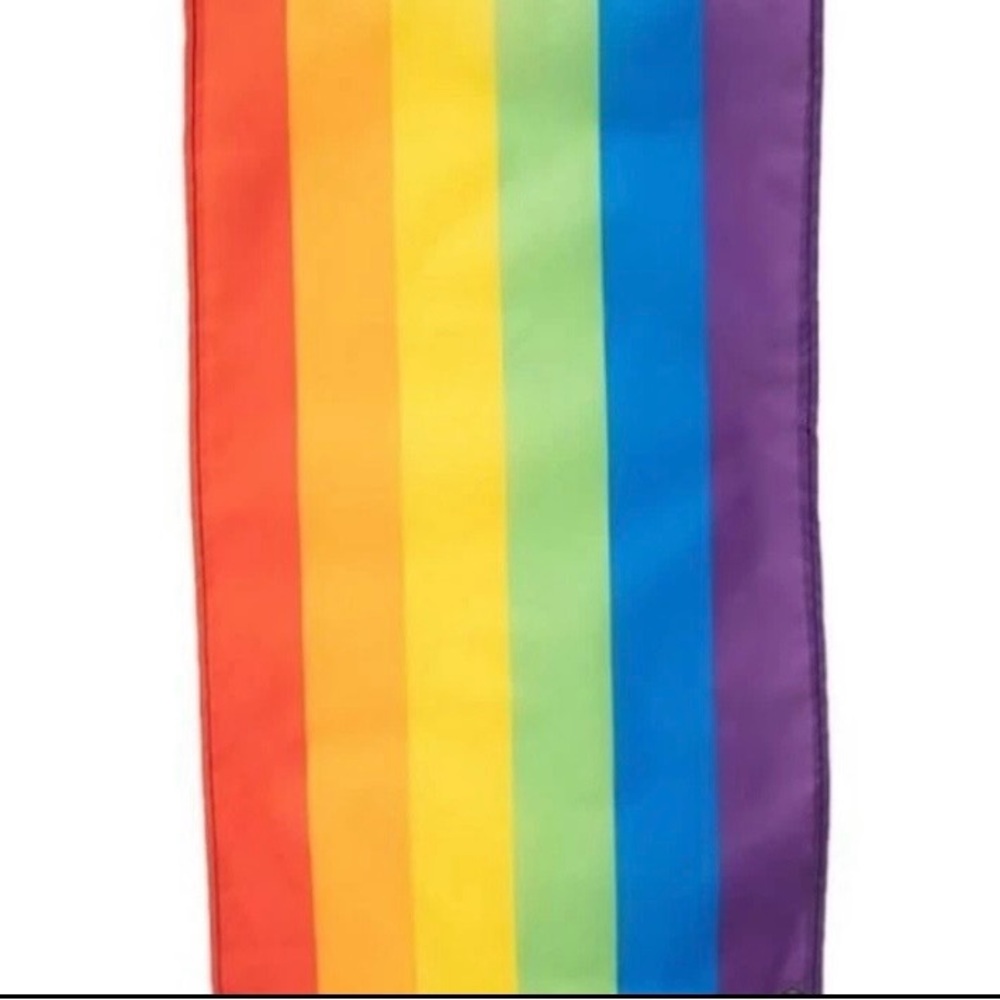 NEW tipsey elves 🧝‍♀️🌈Rainbow Fanny Pack with Drink Holder, Suspenders, and Cape - Picture 3 of 5